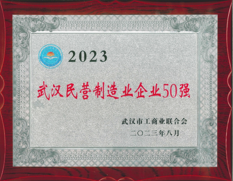 武汉民营制造业企业50强