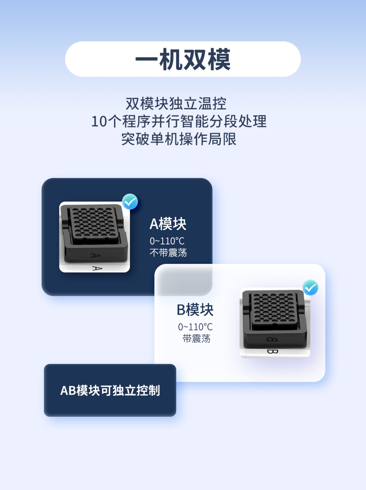 双模块独立运行